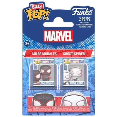 Funko Bitty POP: Spider-Man 2-Pack - Miles Morales & Gwen Stacy
