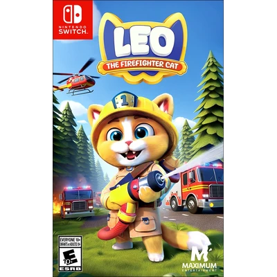Leo The Firefighter Cat