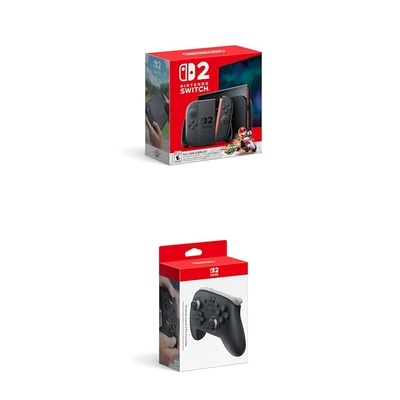 Nintendo Switch 2 + Mario Kart World Bundle with Pro Controller